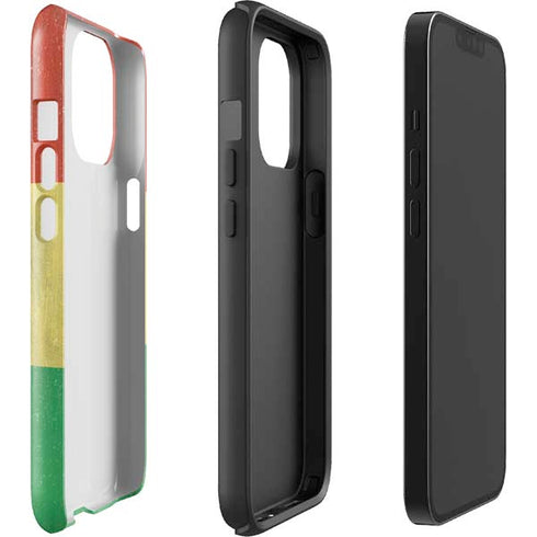 Bolivia Flag Distressed iPhone 13 Pro Max Impact Case